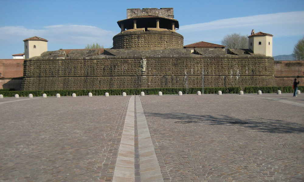 Panoramica della fortezza da Basso di Firenze