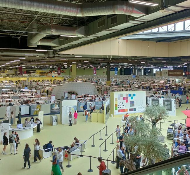 Una panoramica degli stand di Première Vision